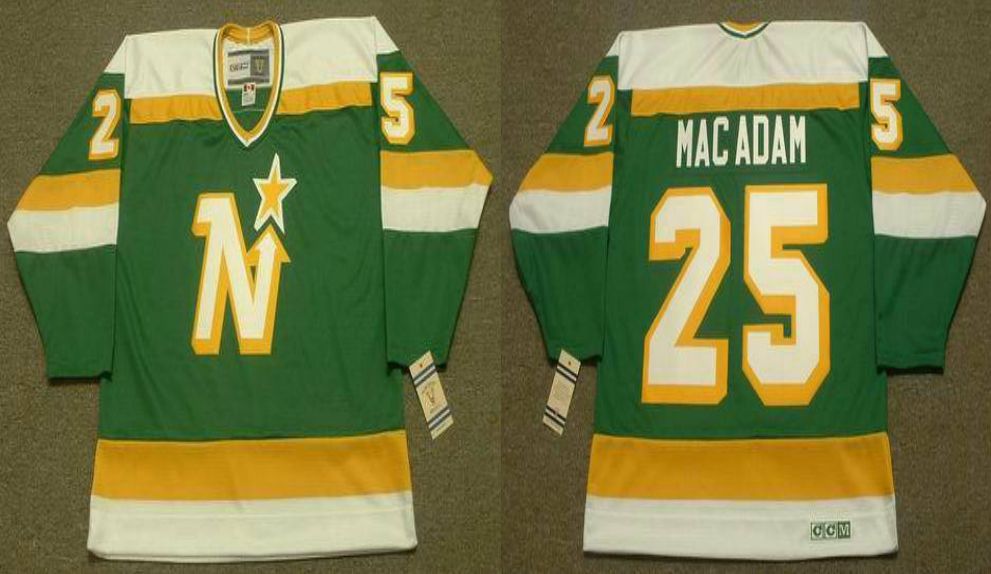 2019 Men Dallas Stars #25 Macadam Green CCM NHL jerseys